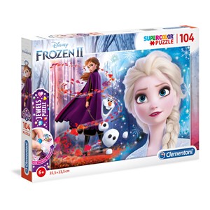 Clementoni (20164) - "Disney Frozen 2" - 104 pezzi