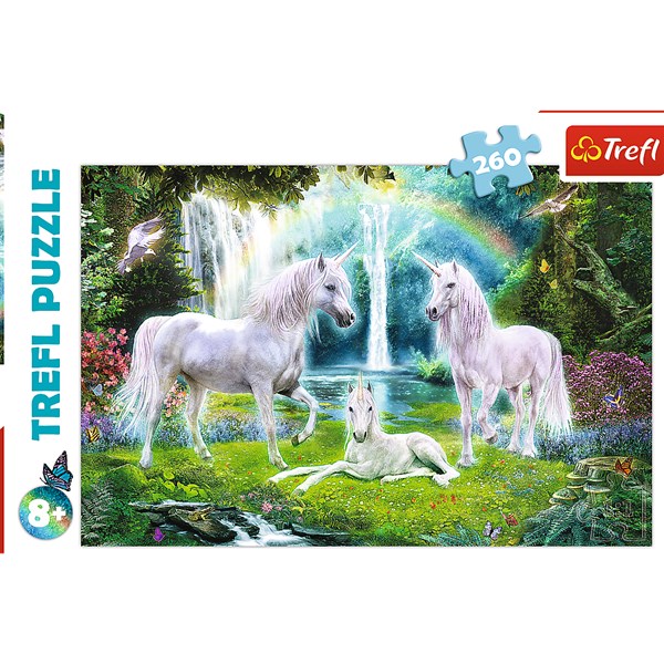 Trefl (13240) - "Unicorns" - 260 pezzi