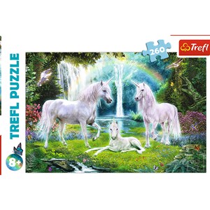 Trefl (13240) - "Unicorns" - 260 pezzi