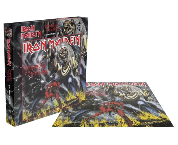 Rock Saw (RSAW001PZ) - "Iron Maiden, The Number Of The Beast" - 500 pezzi