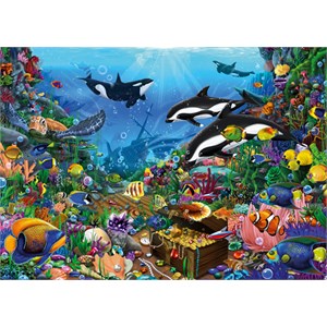 Jumbo (18814) - "Jewels of the Deep" - 1000 pezzi