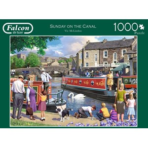 Falcon (11206) - Victor McLindon: "Sunday on The Canal" - 1000 pezzi