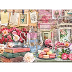 Ravensburger (14838) - "Vintage Tea Party" - 500 pezzi