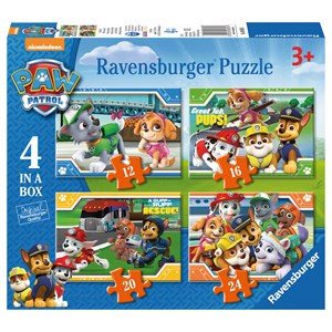 Ravensburger (06936) - "Paw Patrol" - 12 16 20 24 pezzi