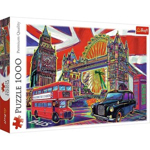 Trefl (10525) - "Colours of London" - 1000 pezzi