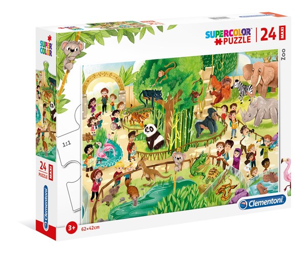 Clementoni (28505) - "Zoo" - 24 pezzi