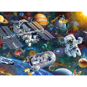Ravensburger (12692) - "Cosmic Exploration" - 200 pezzi
