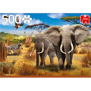 Jumbo (18802) - "African Savannah" - 500 pezzi