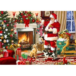 Bluebird Puzzle (70075) - "Santa Interior" - 500 pezzi