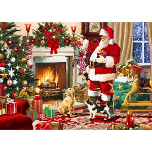 Bluebird Puzzle (70075) - "Santa Interior" - 500 pezzi