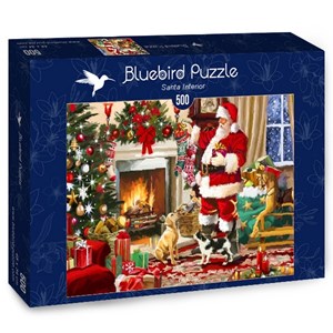 Bluebird Puzzle (70075) - "Santa Interior" - 500 pezzi