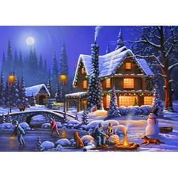 Bluebird Puzzle (70094) - "Holiday Spirit" - 500 pezzi