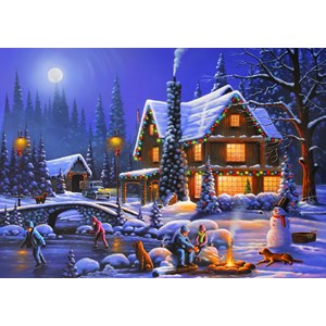 Bluebird Puzzle (70094) - "Holiday Spirit" - 500 pezzi