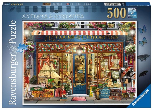 Ravensburger (16407) - "Antiques & Curiosities" - 500 pezzi