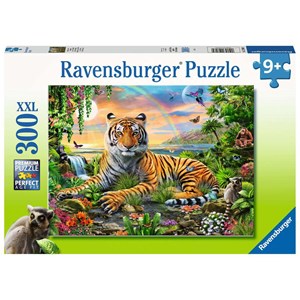 Ravensburger (12896) - "Jungle Tiger" - 300 pezzi