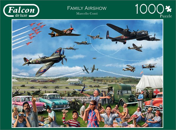 Falcon (11195) - Marcello Corti: "Family Airshow" - 1000 pezzi
