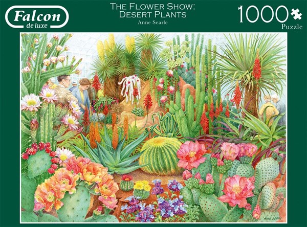 Falcon (11254) - Anne Searle: "The Flower Show, Desert Plants" - 1000 pezzi