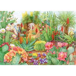 Falcon (11254) - Anne Searle: "The Flower Show, Desert Plants" - 1000 pezzi