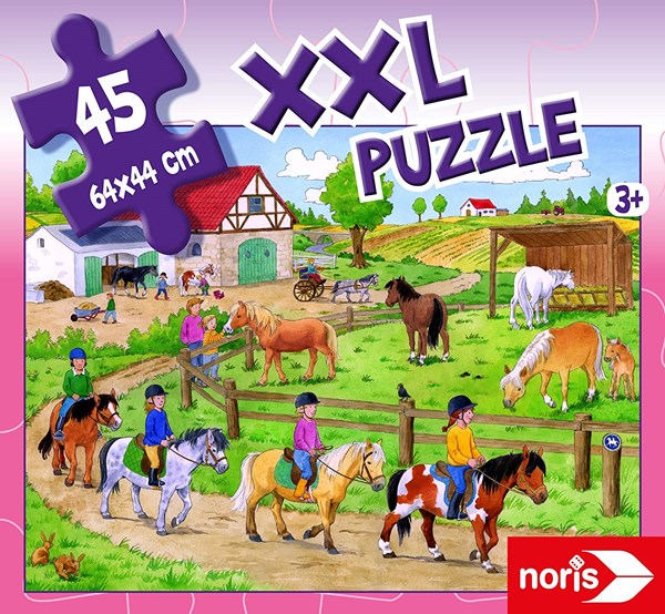 Noris (606031790) - "Holidays on The Ponyhof" - 45 pezzi