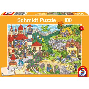 Schmidt Spiele (56311) - "The Land of Fairytale" - 100 pezzi