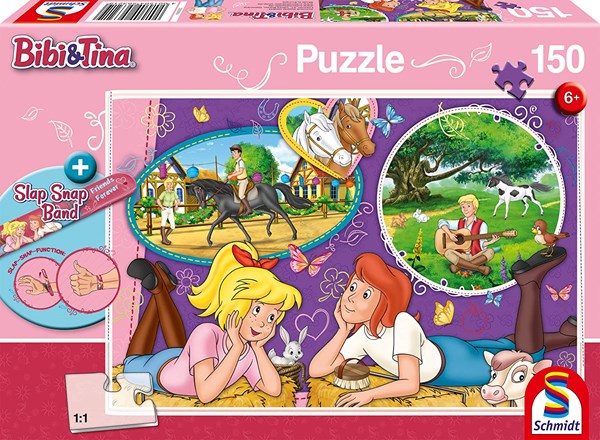 Schmidt Spiele (56321) - "Bibi and Tina, Girlfriends Forever" - 150 pezzi