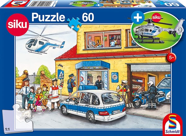 Schmidt Spiele (56351) - "Helicopter Puzzle" - 60 pezzi
