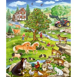 Schmidt Spiele (56353) - "Farmyard" - 48 pezzi