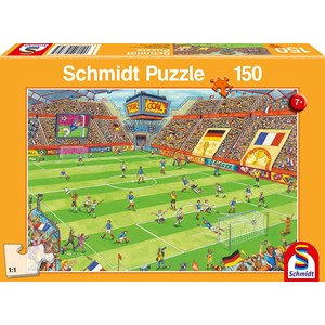 Schmidt Spiele (56358) - "Football Stadium Finale" - 150 pezzi