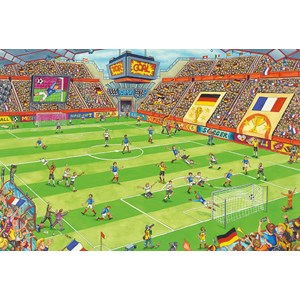 Schmidt Spiele (56358) - "Football Stadium Finale" - 150 pezzi