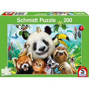 Schmidt Spiele (56359) - "Animal" - 200 pezzi