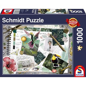 Schmidt Spiele (58354) - "Mood Board" - 1000 pezzi