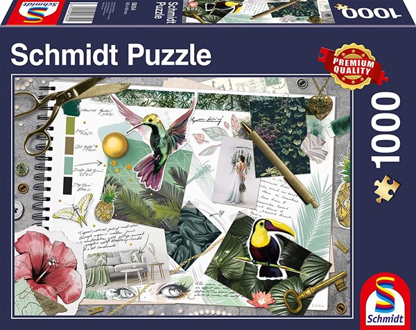 Schmidt Spiele (58354) - "Mood Board" - 1000 pezzi