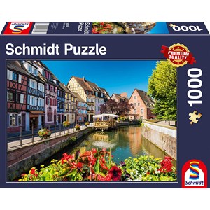 Schmidt Spiele (58359) - "Little Village" - 1000 pezzi