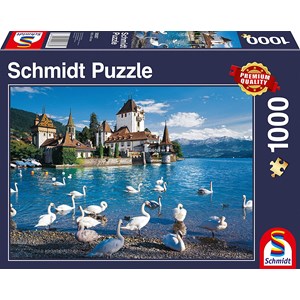 Schmidt Spiele (58367) - "Swans Shore" - 1000 pezzi