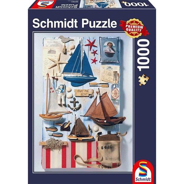 Schmidt Spiele (58381) - "Maritimes Potpourri" - 1000 pezzi