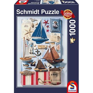 Schmidt Spiele (58381) - "Maritimes Potpourri" - 1000 pezzi