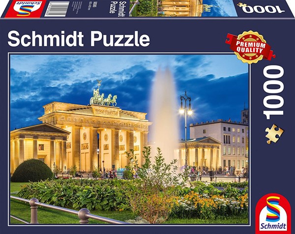 Schmidt Spiele (58385) - "Brandenburg Gate, Berlin" - 1000 pezzi