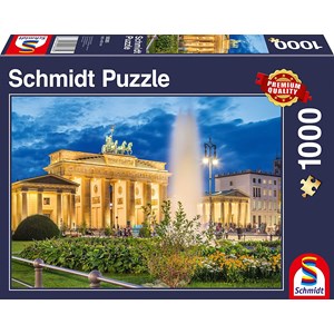 Schmidt Spiele (58385) - "Brandenburg Gate, Berlin" - 1000 pezzi