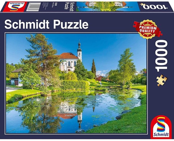 Schmidt Spiele (58389) - "Breitbrunn, Chiemgau" - 1000 pezzi