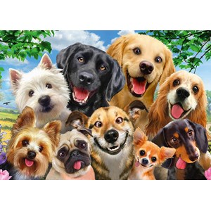 Schmidt Spiele (58390) - "Dog Selfie" - 500 pezzi