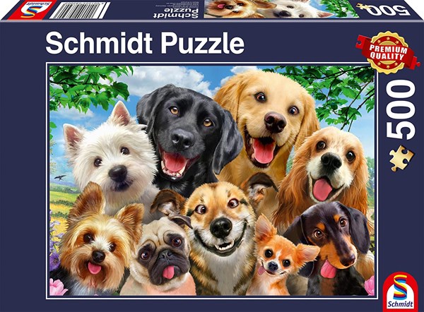 Schmidt Spiele (58390) - "Dog Selfie" - 500 pezzi