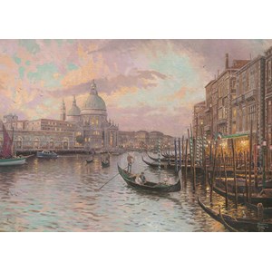 Schmidt Spiele (59499) - Thomas Kinkade: "In The Streets of Venice" - 1000 pezzi
