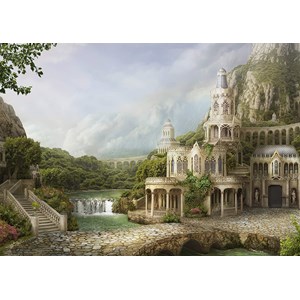 Schmidt Spiele (59611) - Nadegda Mihailova: "Palais in The Mountains" - 1000 pezzi