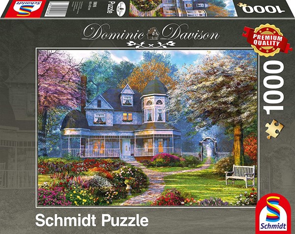Schmidt Spiele (59616) - Dominic Davison: "Victorian Manor" - 1000 pezzi