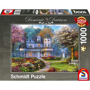Schmidt Spiele (59616) - Dominic Davison: "Victorian Manor" - 1000 pezzi
