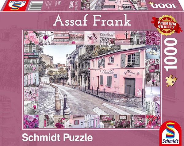 Schmidt Spiele (59630) - Assaf Frank: "Romantic Travel" - 1000 pezzi