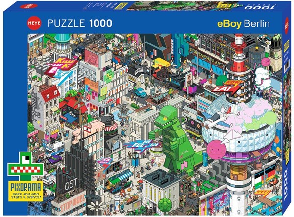 Heye (29915) - eBoy: "Berlin Quest" - 1000 pezzi