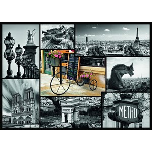 Trefl (102796) - "Montage Paris" - 1000 pezzi
