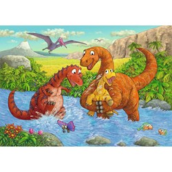 Ravensburger (05030) - "Dinosaurs at Play" - 24 pezzi