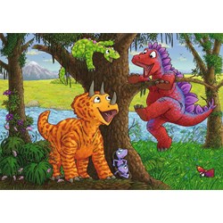 Ravensburger (05030) - "Dinosaurs at Play" - 24 pezzi